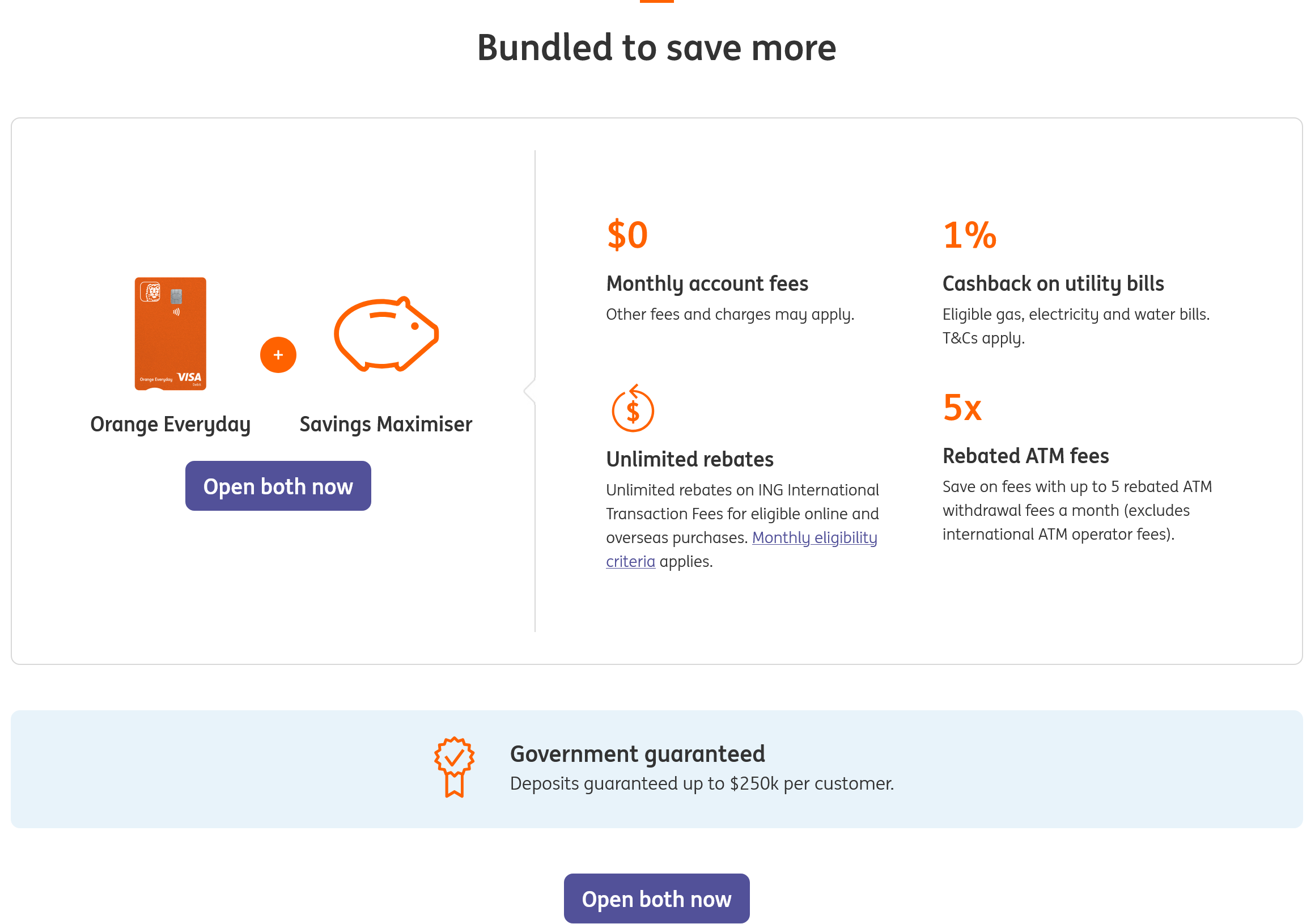 ING Orange Everyday Savings Maximiser